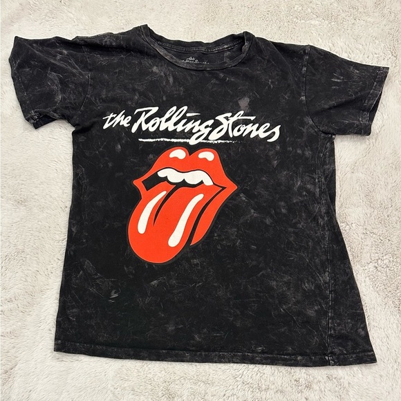 Rolling Stones T-shirt Top Classic Black Small - Picture 1 of 3